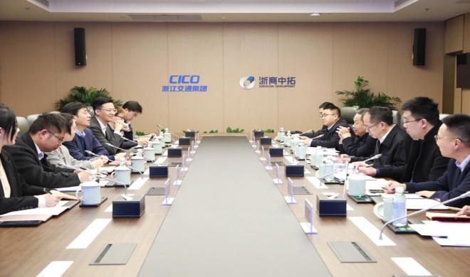 【领导活动】山东港口青岛港集团党委书记、董事长苏建光一行到访我司